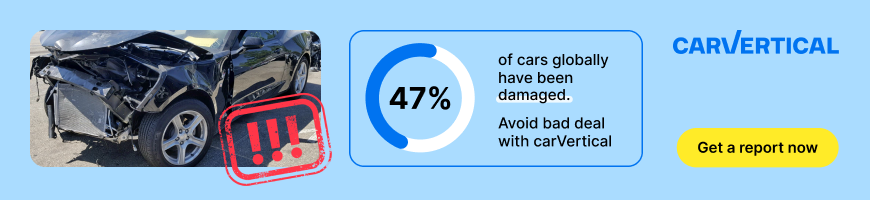 carVertical damages report